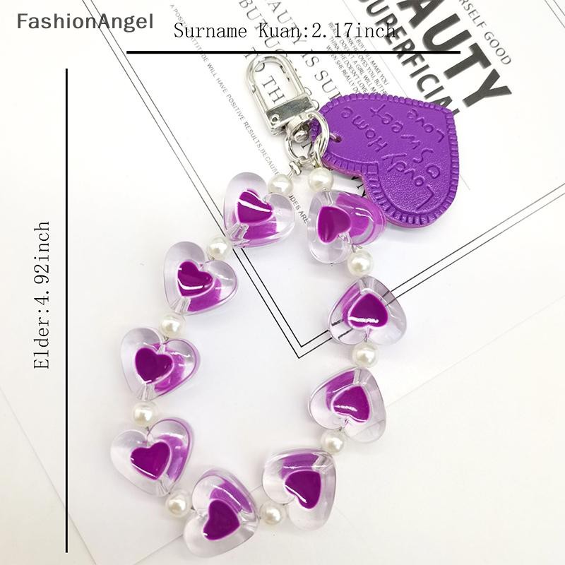FashionAngel Pha Lê Tình Yêu Trái Tim Dây Chống Mất Vòng Tay Cho Điện Thoại Di Động Dây Đeo Cổ Tay Móc Khóa Ô Tô Điện Thoại Dễ Thương Quyến Rũ VN