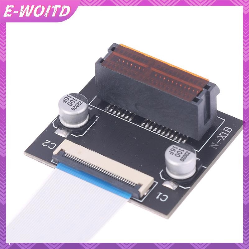 E-woitd PCI-e1X FPC PCI-E Express 1X Riser Nối Dài Khe Cắm Đơn Cáp Tốc Độ Cao HNVN