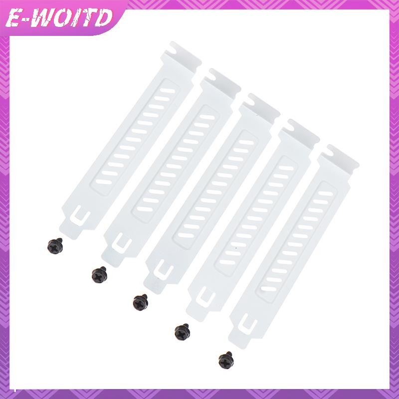 E-woitd 5 Chiếc Máy Tính Để Bàn Máy Chủ Khung Xe PCI Làm Mát Bụi Lọc Vách Ngăn Khe Cắm PCI Bảng PC Vỏ Máy Tính Thông Gió Vách Ngăn Lưới HNVN