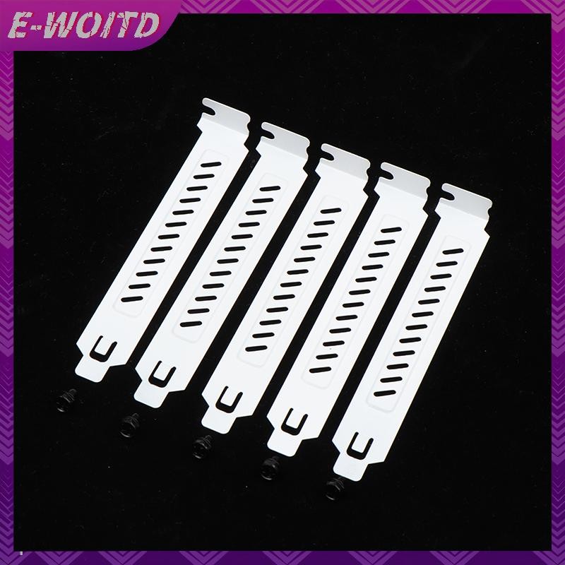 E-woitd 5 Chiếc Máy Tính Để Bàn Máy Chủ Khung Xe PCI Làm Mát Bụi Lọc Vách Ngăn Khe Cắm PCI Bảng PC Vỏ Máy Tính Thông Gió Vách Ngăn Lưới HNVN