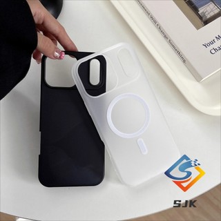 Vỏ từ tính chống sốc cho iPhone 17 Pro Max 16 15 14 13 12 11 Pro Max 17Air 14 15 16 Plus Matte Soft Feel Silicone Acrylic Protection