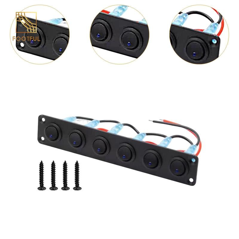 Bảng điều khiển công tắc Rocker cho ô tô Công tắc sửa đổi ô tô đa năng trên công tắc tắt cho du thuyền Xe ô tô