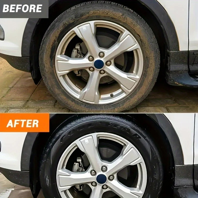 Lốp xe ô tô, chất sửa chữa, sáp tăng cường pha lê trong suốt, lớp phủ bảo trì lốp đen, chất đánh bóng nhựa