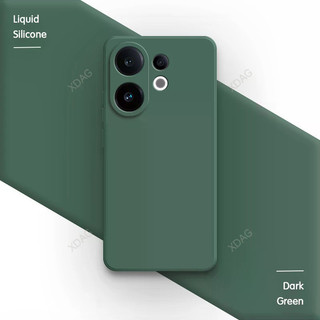 Ốp Điện Thoại Bảo Vệ Ống Kính Cho VIVO V60 X200 FE S30 Pro Mini 5G Mềm Vuông Lỏng Silicon Bên Trong Đổ Xô Hai Lớp Mặt Sau