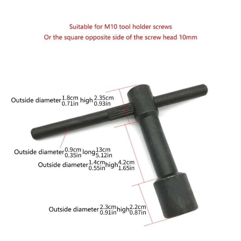 Mon 8mm 10mm 12mm Máy tiện Khung giường Vít Cờ lê Công cụ cờ lê cho máy khắc