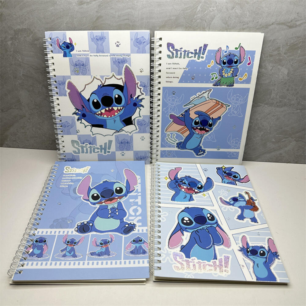 1 Chiếc Ngẫu Nhiên Lilo & Stitch Coil Notebook Hoạt Hình Stitch Rời Lá ...