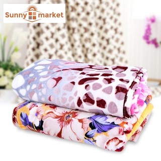 Chăn mền tuyết nhung cao cấp mềm mịn 1m x 2m, chăn văn phòng(mẫu ngẫu nhiên)