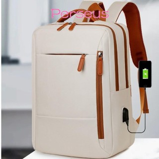 Túi đựng máy tính xách tay du lịch MEGOCE, Ba lô đựng laptop dung tích lớn 35L, thời trang chống nước 15,6 inch có cổng sạc USB Túi đựng hành lý du lịch Unisex