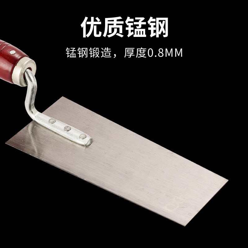 Kemaixin Sawtooth Trowel Dày Đặc Biệt Trowel Scraper Mason Ash Knife Mud Board Tool UUNI