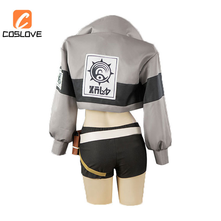 Anime GachiaKuta Riyo Trọn Bộ cosplay dành cho người lớn, thiết kế tay dài