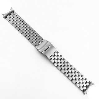 Dây đồng hồ thép không gỉ cong cho Seiko 5 SKX007/SKX009 20/22mm SKX173/SKX175 Diver nam nữ vòng tay kim loại