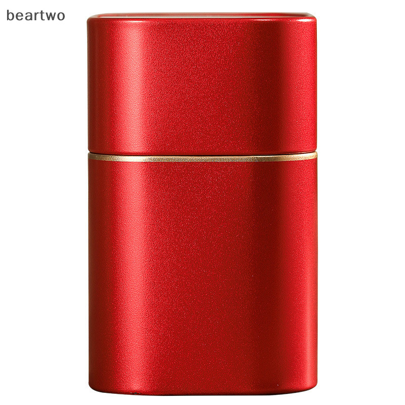 < Beartwo > Hộp Trà Di Động Trà Màu Trơn Hộp Kín Bộ Đồ Trà Hộp Đựng Thiếc Có Thể Cà Phê Đường Hộp Bảo Quản Nhà Bếp Đẹp