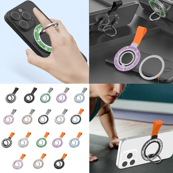 HL Từ Nhẫn Điện Thoại Giá Đỡ Nhẫn Điện Thoại Giá Đỡ Điện Thoại Di Động Cầm Từ Nhẫn Điện Thoại Đứng Phụ Kiện Nhẫn Gắn Cho