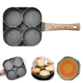 Khuôn Chảo Rán 4 Lỗ Tròn chống dính