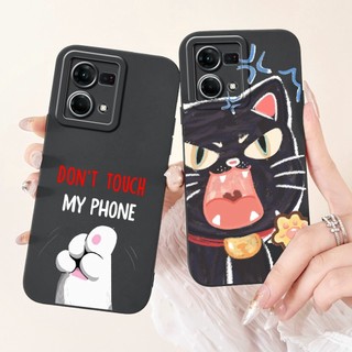 Oppo Reno8 4G CPH2457 / Reno7 4G CPH2363 Vỏ bảo vệ ống kính Reno 7 8 4G Vỏ điện thoại TPU silicon mềm hình chú gấu trúc dễ thương