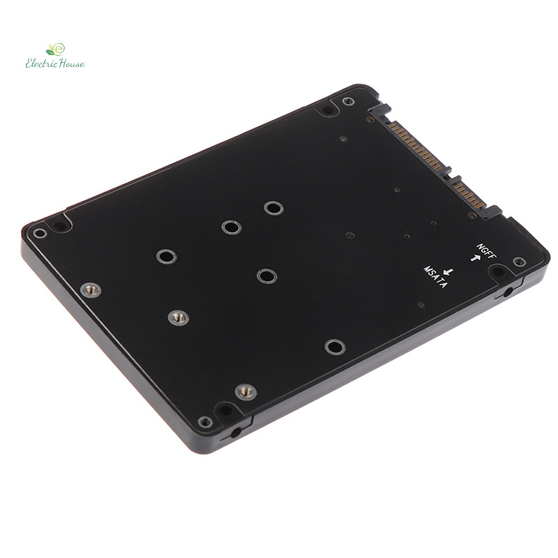 [Nhà Điện] NGFF Sang SATA 3 HDD Enclosure MSATA SSD Adapter M.2 SATA Protocol Adapter Board mới