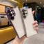 Dành Cho OPPO A79 2023 A78 A58 5G A58x A38 A18 4G Ốp Điện Thoại Có Ống Kính Máy Ảnh Mạ Sáng Bóng Kinh Doanh Đơn Giản Sang Trọng Trong Suốt Bốn Góc Vỏ Mềm Chống Sốc