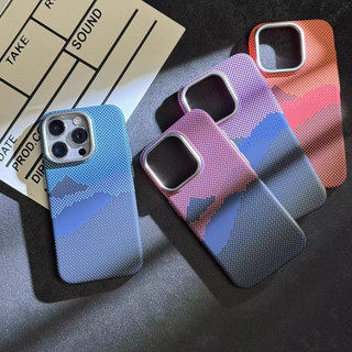 [JLK] Magnetic Kevlar Carbon Fiber Pattern For iPhone 15 Pro Max 14 13 12 Pro Plaid Personalized Phone Case For 12 13 14 Pro Max