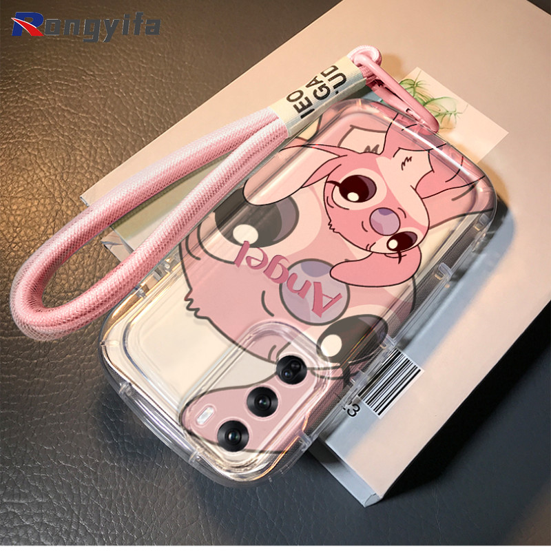 Ốp Lưng Khâu Dễ Thương Cho Redmi K80 K70 K70E Pro Ultra 15 Note 15 14 Pro Plus Turbo 4 Pro 5G 4G Có Dây Buộc Màu Hồng Vỏ Chống Rơi Hoạt Hình