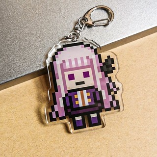 Hinata Hajime Nagito Komaeda Anime Móc Khóa Danganronpa Pixel Phong Cách Acrylic Móc Chìa Khóa Người Phụ Nữ Kawaii Túi