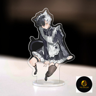 Mô Hình Standee, Tranh Kính Wind Breaker Sakura Haruka BL Trang Trí Góc Bàn, Balo, quà tặng người thân