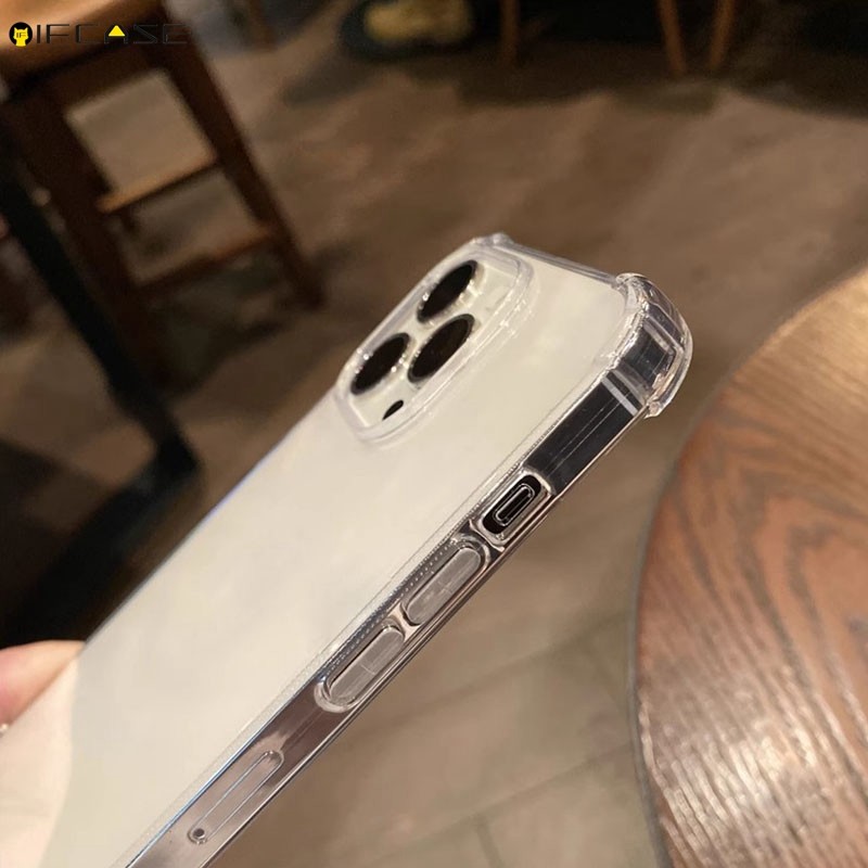Dành Cho OnePlus 13 13T 13R 12 11 Ace 5 Pro Ultra Racing Ốp Điện Thoại Trong Suốt Trong Suốt Đơn Giản Túi Khí Bốn Góc Góc Chống Rơi Chống Sốc Chống Rơi Vỏ Mềm Vỏ Ốp Lưng