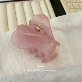 Kovoi / thạch Hồng Kỳ Lạ Dễ Thương Nhỏ Lấy Kẹp Nữ Ngọt Ngào Tất Cả Trận Đấu Tóc Lấy Tóc Cao Cấp Cá Mập Kẹp