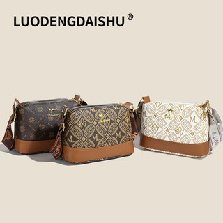 Túi gối crossbody retro thời trang, túi vai phong cách châu Âu cho nữ, phù hợp đi học, dùng hàng ngày