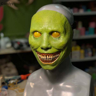 Ndy Mặt nạ Halloween rùng rợn Quỷ Cười Mặt nạ kinh dị Ác Cosplay Đạo cụ N