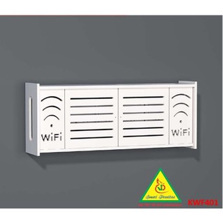 Kệ wifi treo trường KWF401 nhựa PVC - VĐ Smart Furrniture NỘI THẤT LẮP RÁP VIENDONGADV