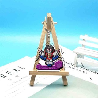 GC9 Transformers Autobots Optimus Prime Bumblebee Megatron acylic móc khóa túi móc khóa mặt dây chuyền CG9