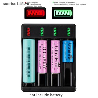 Bộ sạc nhanh SRVN 18650 / 14500 có cáp loại 4.2V Bộ sạc khe cắm Lithium 4.