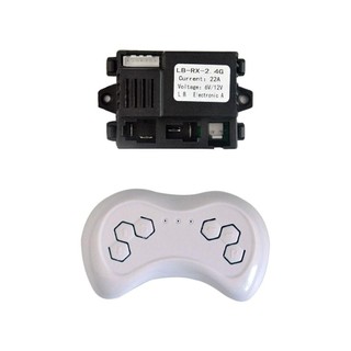 [Vận chuyển nhanh] Bộ thu THEHOMECO LB-RX-2.4G, Điều khiển từ xa 6V / 12V LB350-2.4G, Bộ điều khiển phụ kiện RC xe điện dành cho trẻ em Bo mạch chủ