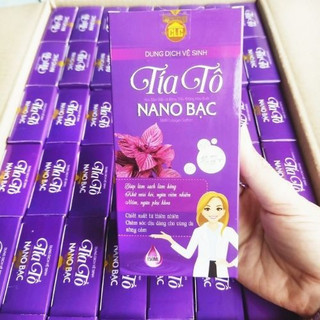 Dung dịch vệ sinh tía tô nano bạc 150ml