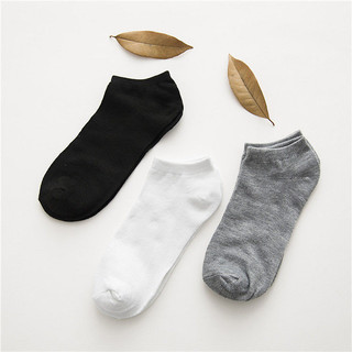 Tất thuyền nam nữ từ cotton, chống trượt và chống mùi, thiết kế màu trơn thoải mái