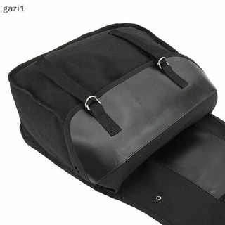 [gazi1] Túi du lịch xe máy Vải đen chống thấm nước Panniers Xe máy Hành lý Boutique