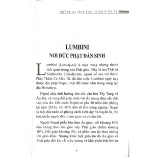 Sách - Những Di Tích Phật Giáo ở Ấn Độ
