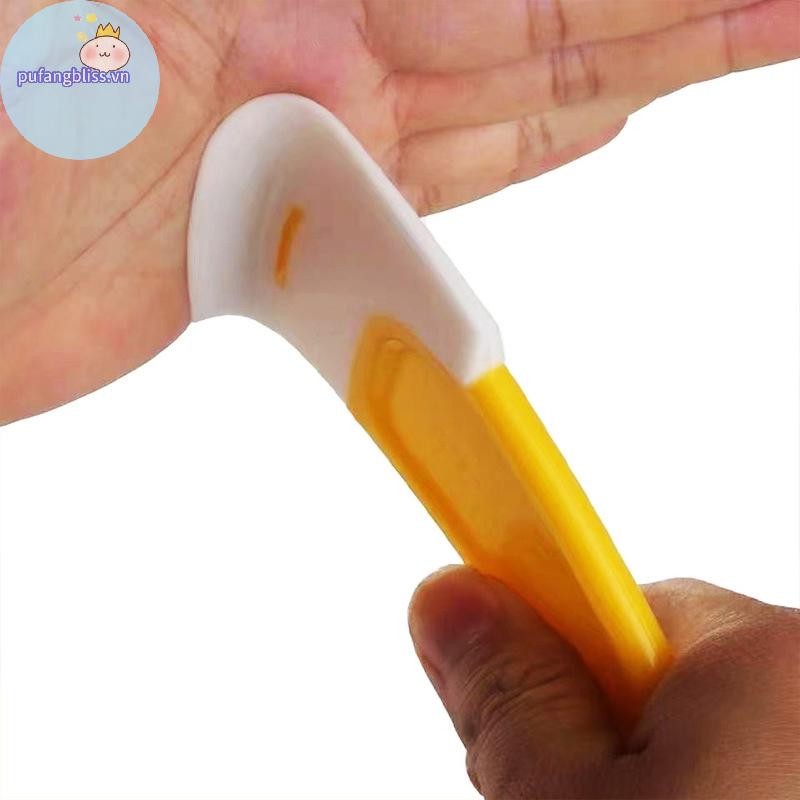 Pufangbliss 1 / 3 Cái Thìa Làm Sạch Silicon Rửa Nhà Bếp Cạp Bánh Nướng Bánh Cạp Tiện Ích Bánh Ngọt Chảo Bẩn Nồi Món Ăn Dụng Cụ Vệ Sinh VN