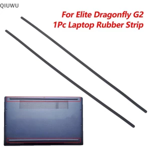 Qiuwu 1Pc Laptop Cao Su Dải Đáy Miếng Lót Chân Dải Dính Cho HP Elite Dragonfly G2 Series Thảm Chống Trơn Trượt Cản Chân Dải.