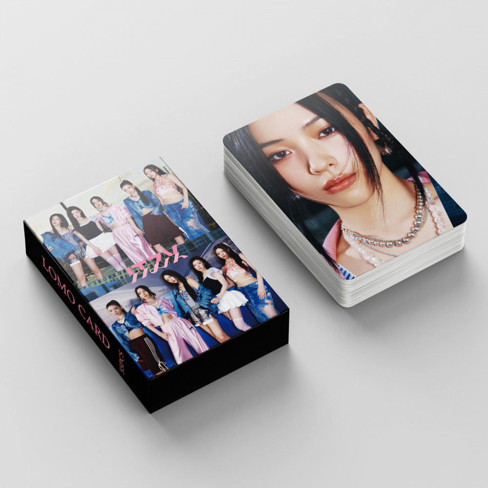 Linxx 55 Chiếc ITZY GOLD Album Lomo Card Kpop Photocards Bưu Thiếp Series