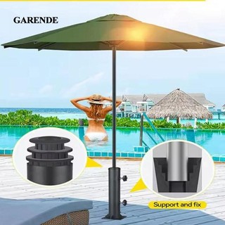 Garande Sân Dù Cực Đứng Dù Dù Kim Loại Ô Ống Chân Đế Cột Cờ Giá Đỡ Cho Dock Bên Ngoài Bể Bơi Ngoài Trời Bleacher