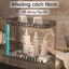 Kệ Đựng Mỹ Phẩm 2 Tầng Trong Suốt Nhựa Mica Cao Cấp, Kệ Để Bàn Trang Điểm Nhà Tắm Sang Trọng GADI