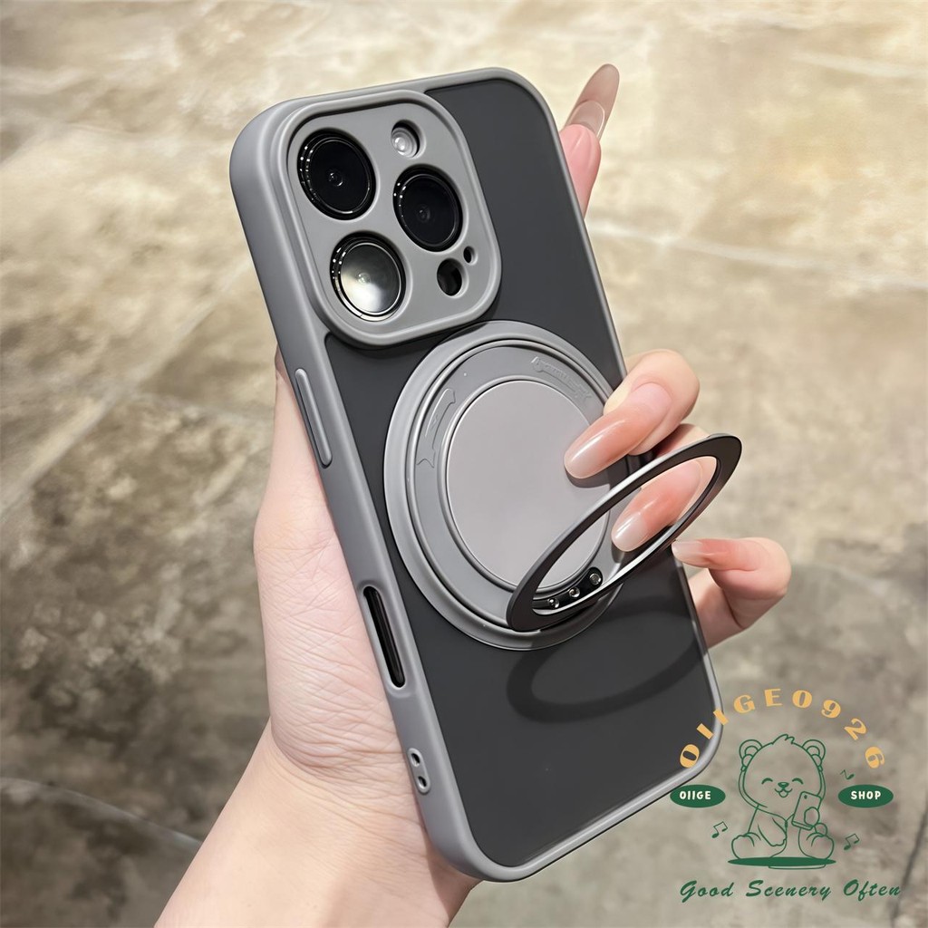 Từ tính của cảm giác da 360 khung xoay Vỏ điện thoại iphone16 Pro Max 15 14 13 12 11 vỏ cho vỏ iPhone Vỏ mềm silicon TPU chống sốc