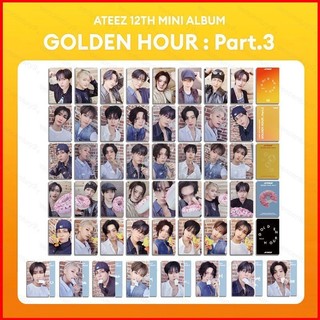 GC9 8 Cái / bộ Thẻ ATEEZ LOMO MINI ALBUM VÀNG GIỜ Phần 3 Bưu Thiếp Bộ Sưu Tập KPOP Stars Ngoại Vi CG9