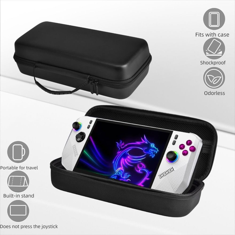 Túi đựng máy chơi Game YRBWD, Túi đựng chống mài mòn EVA, Hộp bảo vệ chống nước di động chống sốc cho MSI Claw A8 BZ2EM