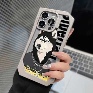 Ốp Điện Thoại Không Đều, Dành Cho iPhone 16 15 14 13 12 11 Pro Max Wolfdogs taxi driver Minh Họa Hoạt Hình