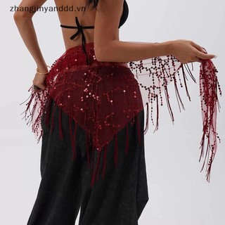 Dây chuyền thắt lưng khiêu vũ đa năng, khăn tam giác, phụ kiện khiêu vũ jazz cho ngày lễ