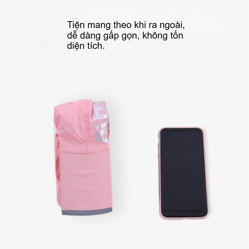 Mũ Lưỡi Trai Chống Nắng Nam Nữ,Nón Kèm Lưới Che Kín Mặt, Có Thể Tháo Rời, Gấp Gọn Tiện Lợi