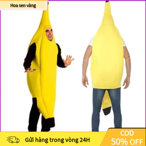 【24H】Đồ Halloween hóa trang cosplay quả chuối sáng tạo cho sự kiện đặc biệt