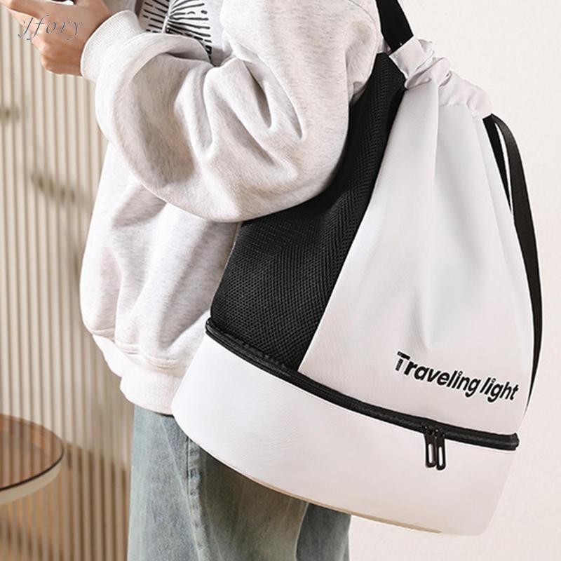 Jfory Túi Bơi Jfory Daypack Dành Cho Nữ Chống Thấm Nước Khô Ướt Tách Túi Thể Thao Di Động Tập Gym Ba Lô Ba Lô Ba Lô Để Đi Bộ Đường Dài Ngoài Trời